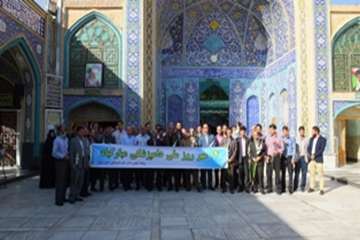 تجدیدمیثاق پرسنل دامپزشکی استان درروزملی دامپزشکی 94باشهدادرگلزارشهدای سمنان 