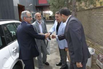 بازدیدوزیرجهادکشاورزی ودکترخلج رئیس سازمان دامپزشکی کشوردرسفرریاست جمهوری به استان سمنان ازشرکت رویا