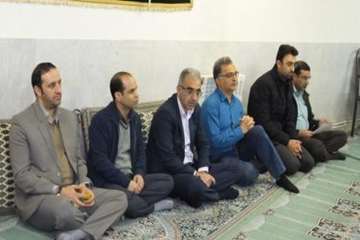 مراسم جشن ایام ا... دهه فجر 96 دراداره کل دامپزشکی استان سمنان 19بهمن 96