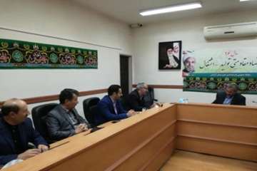 دیداردکتر سعیدی مدیرکل دامپزشکی استان سمنان به ا تفاق دکتر دهقانی رئیس اداره دامپزشکی شهرستان گرمسار