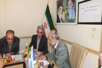 جلسه شورای هماهنگی اداره کل دامپزشکی استان سمنان با حضوردکترخلج ریاست محترم سازمان دامپزشکی کشور13/1