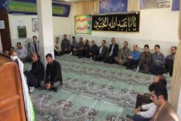 مراسم گرامی داشت هفته دفاع مقدس دراداره کل دامپزشکی استان سمنان 5مهر 97