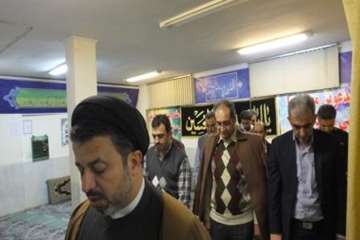 جلسه حلقه صالحین برادران بسیج پایگاه ذوالفقاراداره کل دامپزشکی استان سمنان همراه با نمازجمعه 6/11/94