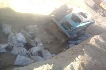 امحاء ومعدوم سازی کانون روستایی آنفلوانزای فوق حاد پرندگان روستای مومن شهرستان سرخه 27دی96
