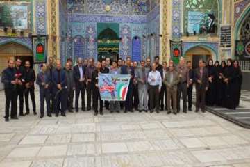 تجدید میثاق باشهیدان پرسنل دامپزشکی استان ،همکاران بازنشسته وبخش خصوصی دراولین روز هفته دامپزشکی 13م