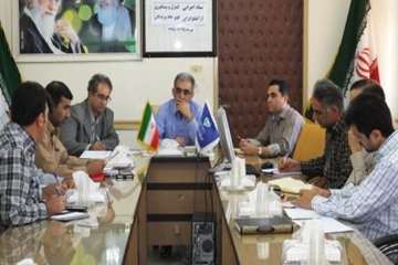 جلسه ستاداجرایی آنفلوانزادراداره کل دامپزشکی استان سمنان 25/2/95
