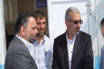 افتتاح پست قرنطینه شهرستان سرخه 12تیر 96
