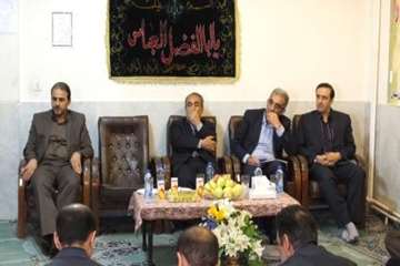حضورجناب آقای دکتر خبازاستاندار محترم ومحبوب استان سمنان درجمع کارکنان دامپزشکی استان به مناسبت 14 م