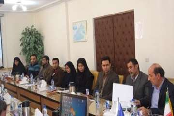 مراسم تودیع ومعارفه مسئول حراست اداره کل دامپزشکی استان سمنان 11بهمن 95