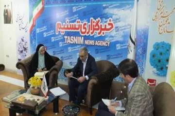 نشست خبر دکتر سعیدی با خبر گزاریهای تسنیم ، ایسنا ومهر در دفتر خبر گزار تسنیم استان سمنان به مناسیت 