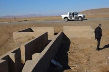 بازدید دکترمحمدسعیدی مدیرکل محترم دامپزشکی استان سمنان ازمناطق محروم شرق استان سمنان (روستای تلخاب)