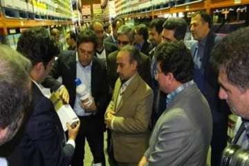بازدیددکترخبازاستاندارمحترم سمنان ازکارخانه رویان دارو (دارودامی )سمنان دی 94