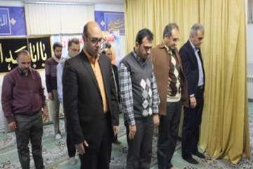 جلسه حلقه صالحین برادران بسیج پایگاه ذوالفقاراداره کل دامپزشکی استان سمنان همراه با نمازجمعه 6/11/94