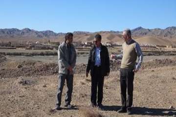 بازدید دکتر سعیدی مدیرکل محترم دامپزشکی از مناطق محروم شرق استان سمنان(روستای گرم آب)