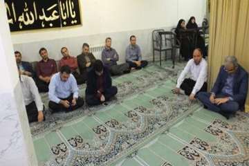 مراسم جشن مبعث 26فروردین 97دراداره کل دامپزشکی استان سمنان 