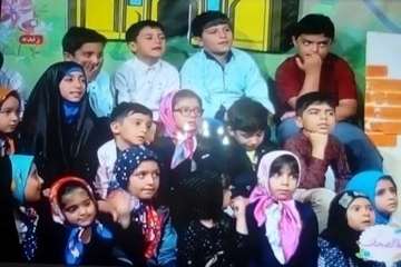 حضورفرزندان پرسنل دامپزشکی استان سمنان دربرنامه کودک به مناسبت روزملی دامپزشکی 14مهر 96