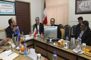 جلسه شورای هماهنگی اداره کل دامپزشکی استان سمنان به ریاست دکتر رفیعی پور رئیس سازمان دامپزشکی کشور4د