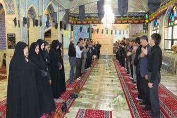 تجدید میثاق باشهیدان پرسنل دامپزشکی استان ،همکاران بازنشسته وبخش خصوصی دراولین روز هفته دامپزشکی 13م