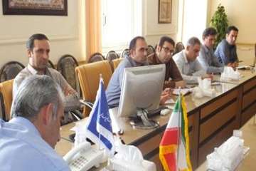 جلسه شورای هماهنگی با موضوع  گزارش عملکرد واکسیناسیون تب برفکی دراداره کل دامپزشکی استان 31/3/95