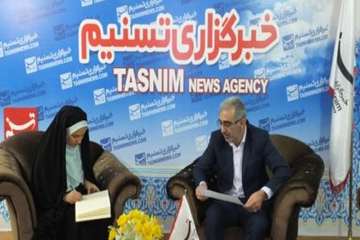 نشست خبر دکتر سعیدی با خبر گزاریهای تسنیم ، ایسنا ومهر در دفتر خبر گزار تسنیم استان سمنان به مناسیت 