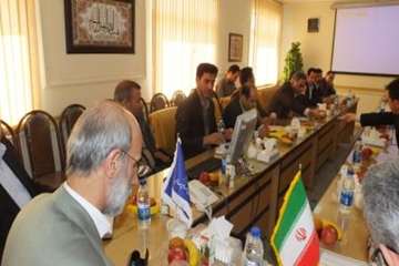 جلسه شورای هماهنگی اداره کل دامپزشکی استان سمنان با حضوردکترخلج ریاست محترم سازمان دامپزشکی کشور13/1