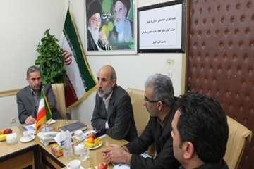 سفردکترخلج ریاست محترم سازمان دامپزشکی کشور به استان سمنان