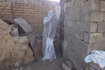 آلبوم شماره دو اکیپ های معدوم سازی کانون روستایی آنفلوانزای فوق حاد پرندگان روستای مومن شهرستان سرخه