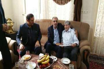 دیدار دکتر سعیدی میدیرکل محترم دامپزشکی استان سمنان  به اتفاق هیئت همراه باخانواده  همکاربازنشسته جن