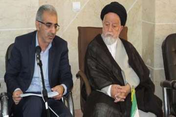 دیدارپرسنل دامپزشکی استان ،همکاران بازنشسته وبخش خصوصی با نماینده محترم ولی فقیه استان وامام جمعه سم