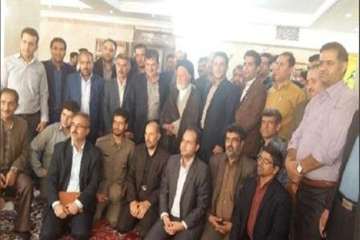 دیدارمسئولین روابط عمومی دستگاه های اجرای استان سمنان با امام جمعه سمنان به مناسبت روز روابط عمومی 2