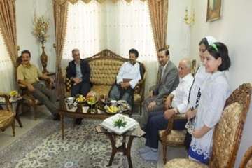 دیدارمدیرکل دامپزشکی استان سمنان  به اتفاق هیئت همراه با آقای کسائی  همکاربازنشسته سمنان 27/5/95