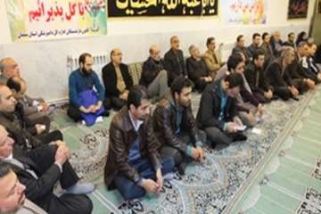 مراسم جشن میلادحضرت رسول اکرم (ص) وامام جعفرصادق (ع) با همکاری کانون بازنشستگان دراداره کل دامپزشکی 