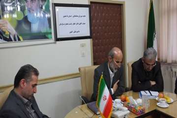 سفردکترخلج ریاست محترم سازمان دامپزشکی کشور به استان سمنان