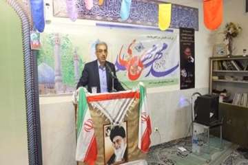 مرسم جشن نیمه شعبان وسالروزآزادسازی خرمشهر دراداره کل دامپزشکی استان سمنان 3/3/95