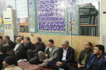 دیدار مردمی دکتر سعیدی مدیرکل دامپزشکی استان سمنان با مردم شهرستان سرخه درسومین روز دهه مبارک فجر 15
