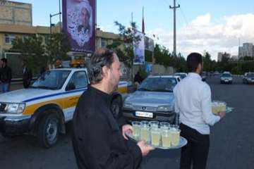 ایستگاه صلواتی به مناسبت ولادت امام جواد(ع)وسفرریاست جمهوربه سمنان 30/1/95