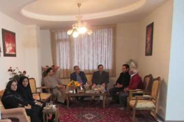 دیدارمدیرکل محترم دامپزشکی استان سمنان به اتفاق هیئت همراه ازخانوده همکاران بازنشسته آقایان علی حسین
