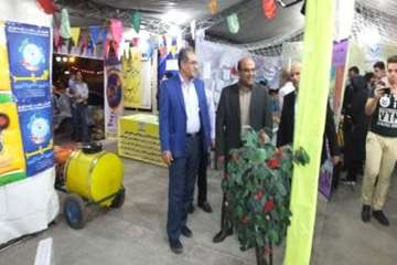 بازدید دکتر صفری رئیس سازمان نظام جمهوری اسلامی ایران از نمایشگاه دامپزشکی استان سمنان 7/7/95