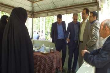 شرکت دکترسعیدی درمراسم جشنواره شیر وفرآورده های لبنی 28تیر 96رسم رودبار پروربا حضوراستاندارومسئولین 