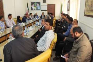 جلسه هماهنگی دستورالعمل اجرایی ماده 19آئین نامه نظارت بهداشتی با حضور مدیران عامل بخش خصوصی دراداره 