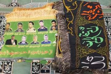 حضور دوچرخه سوار حامل پیام وپرچم متبرک شده عتبات وعالیات مزین به تمثال مبارک شهدادر اداره کل دامپزشک