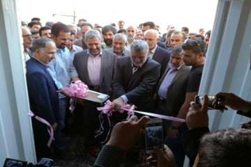 آئین افتتاحیه کارخانه خوراک دام وطیور شرکت تعاونی کشاورزی شهرستان گرمسار با حضورمهندس حجتی وزیر جهاد