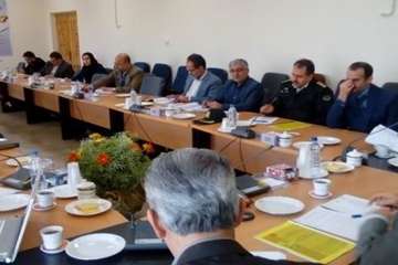سومین جلسه ستادهماهنگی کنترل وپیشگیری ازآنفلوانزای فوق حاد پرندگان به ریاست جناب آقای دکترقنبری معاو