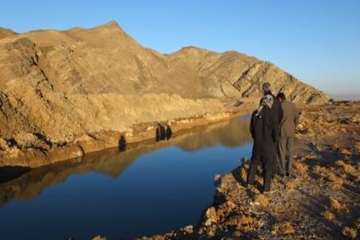 بازدید دکتر محمد سعیدی مدیر کل محترم دامپزشکی از مناطق محروم شرق استان سمنان ( روستای رضا آباد)