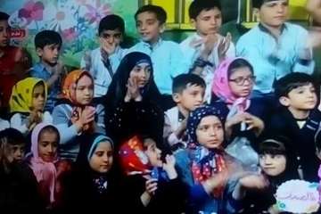 حضورفرزندان پرسنل دامپزشکی استان سمنان دربرنامه کودک به مناسبت روزملی دامپزشکی 14مهر 96