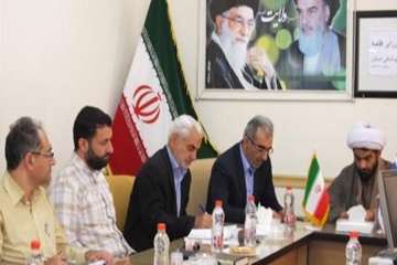 اولین جلسه شورای اقامه نماز با حضور حاج آقا فاطمی نیا مشاوراستادار ودبیر اقامه نمازاستان سمنان درادا