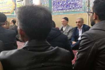 دیدار مردمی دکتر سعیدی مدیرکل دامپزشکی استان سمنان با مردم شهرستان سرخه درسومین روز دهه مبارک فجر 15
