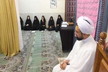 کلاس اخلاق به مناسبت ماه مبارک رمضان با حضورپرسنل اداره کل دامپزشکی ،شهرستان سمنان،مهدیشهروسرخه دراد