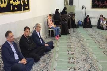 مراسم جشن تکلیف ونشست خانواده به مناسبت ولادت حضرت فاطمه زهراء دراداره کل دامپزشکی استان 20اسفند 96