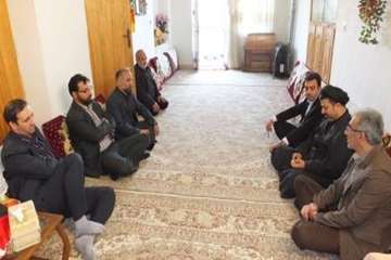 دیدارمدیرکل دامپزشکی استان سمنان  به اتفاق هیئت همراه ازخانواده بازنشسته محمد علی خانی شاهرود 10/8/9